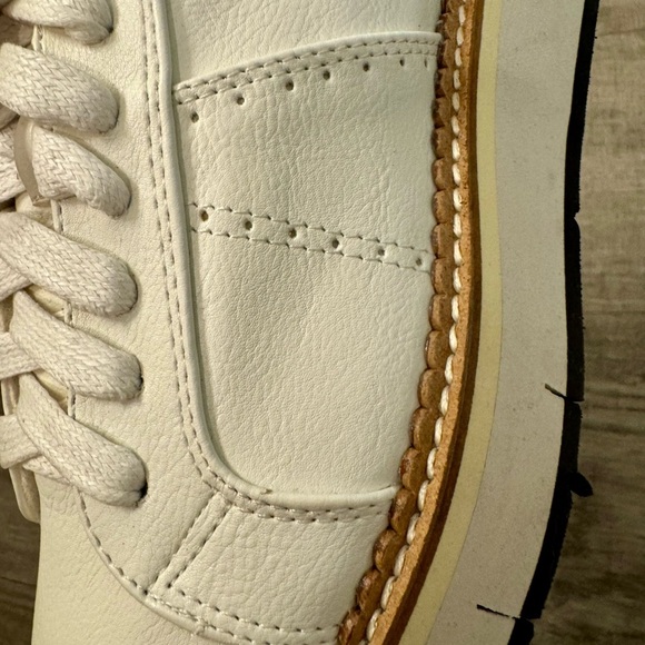 New Suzanne Platform Tennis Shoes 6 / White Y2K - Picture 10 of 12